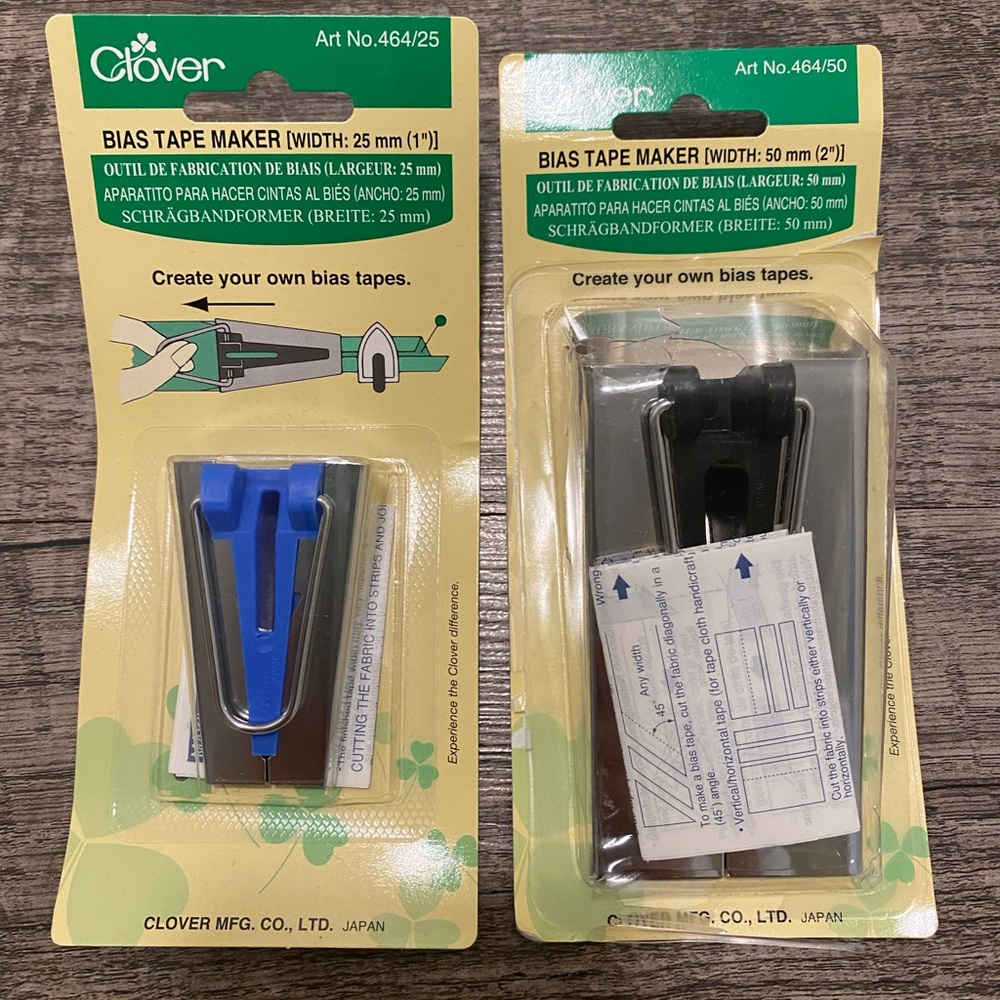 Sewing Quilting supplies* bias tape makers